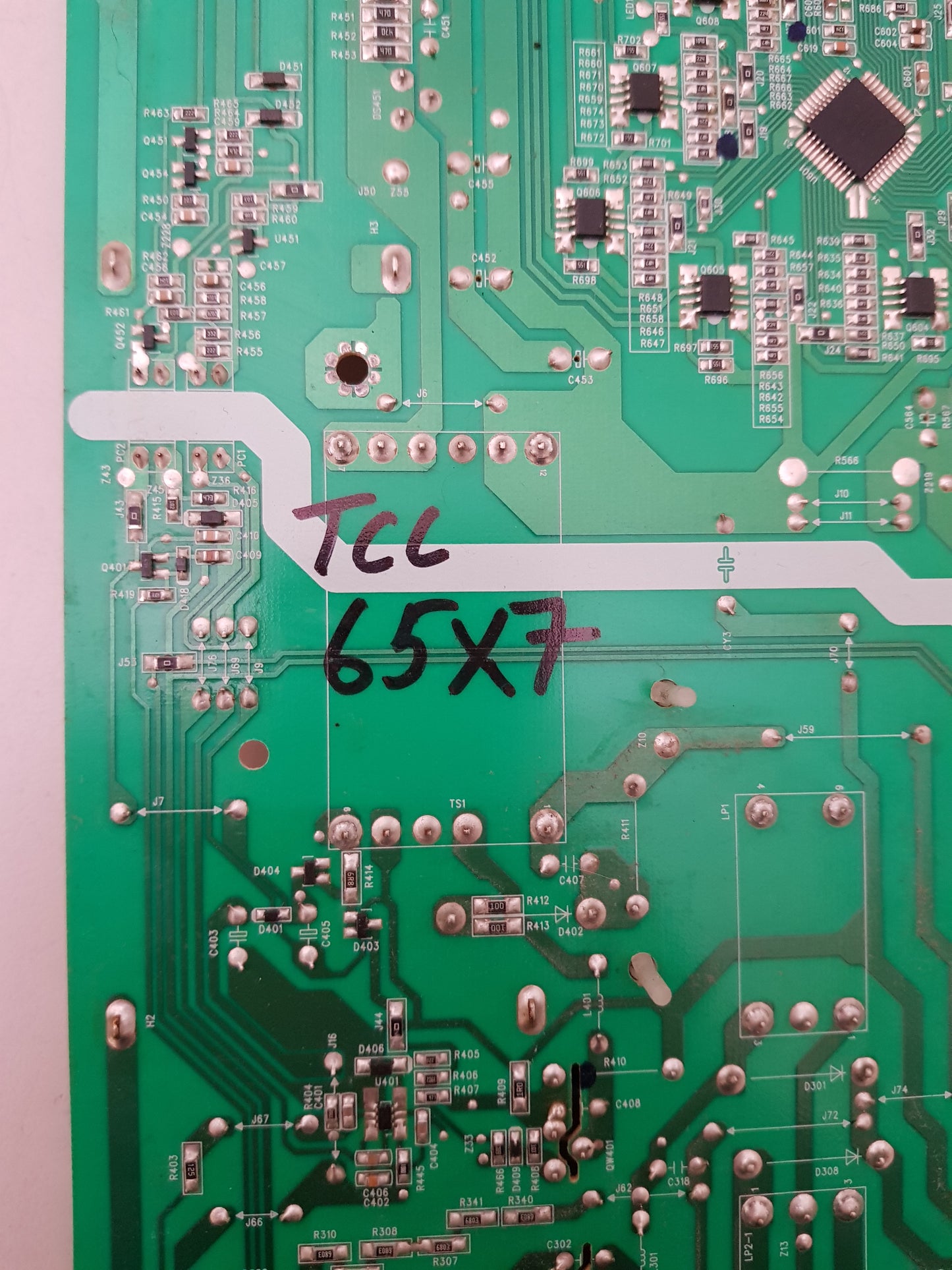 TCL 65X7 POWER SUPPLY BOARD 08-H242W4A-PW200AA  40-H242WA-PWA1CG