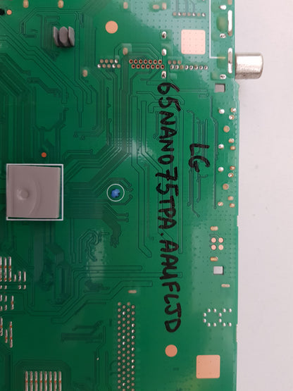 LG 65NANO75TPA MAIN BOARD 66698402 EBT66698402  EAX69462206 (1.0)