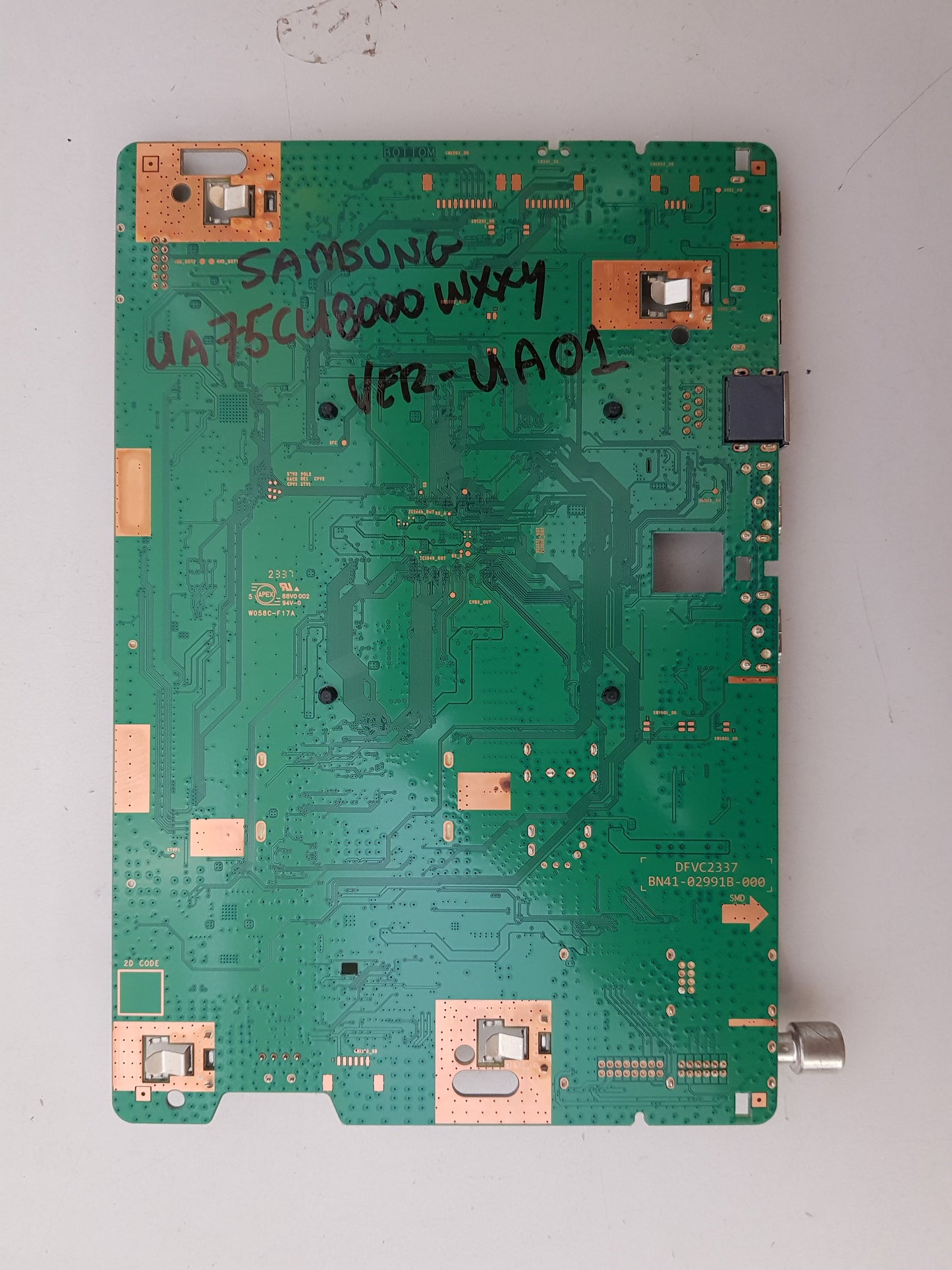 SAMSUNG UA75CU8000 WXXY (VER UA01) MAIN BOARD BN41-02991B BN94-18058R
