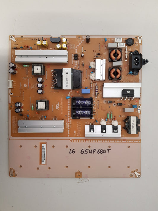LG 65UF680T POWER SUPPLY BOARD LGP65E-15UL2 EAX66510701 1.6 EAY63989301