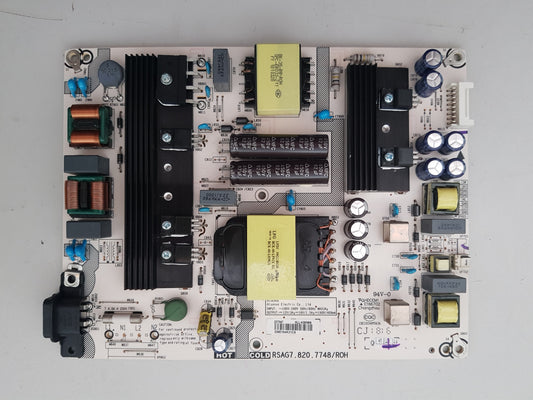 HISENSE 58P5 POWER SUPPLY BOARD RSAG7.820.7748 HLL-4360WN 227047