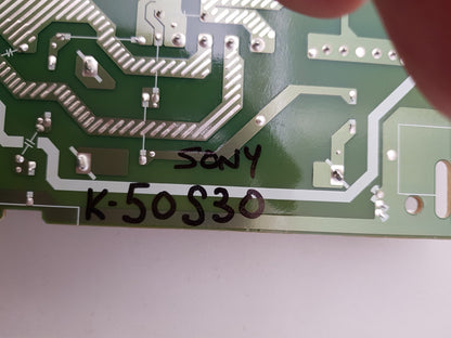 SONY K-50S30 POWER SUPPLY BOARD GL16 SRV2695WW