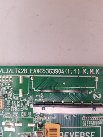 LG 60LB6500 -TA.AAUWLH MAIN BOARD EAX65363904 1.1 EBT62943520 62305511