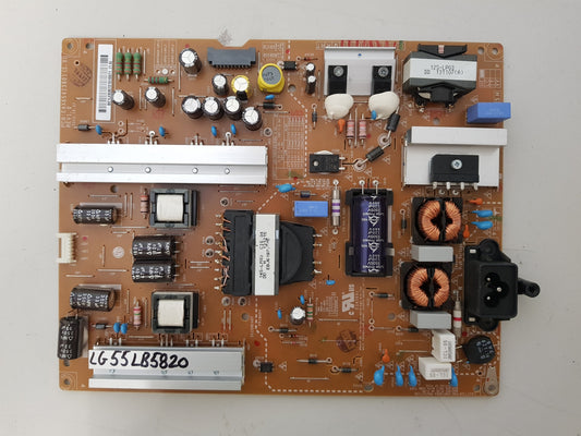 LG 55LB5820 POWER SUPPLY BOARD EAY63072101 LGP55-14PL2 EAX65423801 2.0