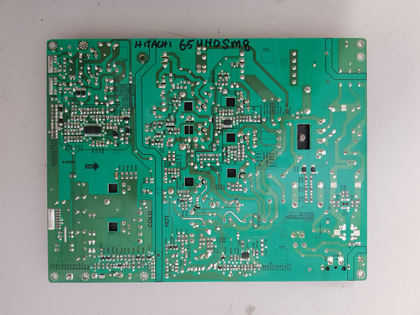 HITACHI 65UHDSM8 POWER SUPPLY BOARD CH3230-2SF 600-U H