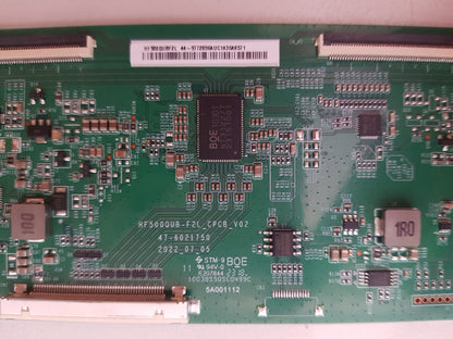 SONY KD- 50X77L T-CON BOARD HF500QUBF2L  HF500QUB-F2L_CPCB_V02
