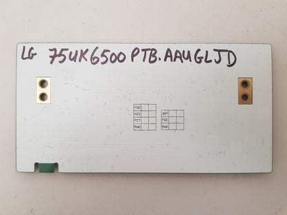 LG 75UK6500PTB T-CON BOARD 47-6021199 HV750QUBN9D 44-97713660