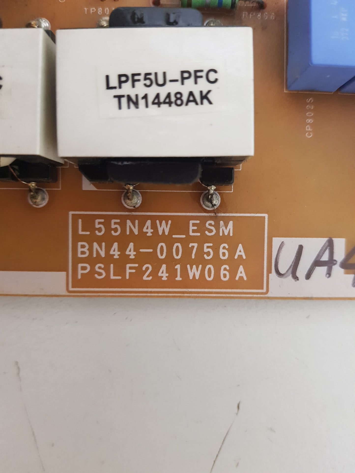 SAMSUNG UA48HU6000 POWER SUPPLY BOARD BN44-00756A PSLF241W06A L55-N4W_ESM