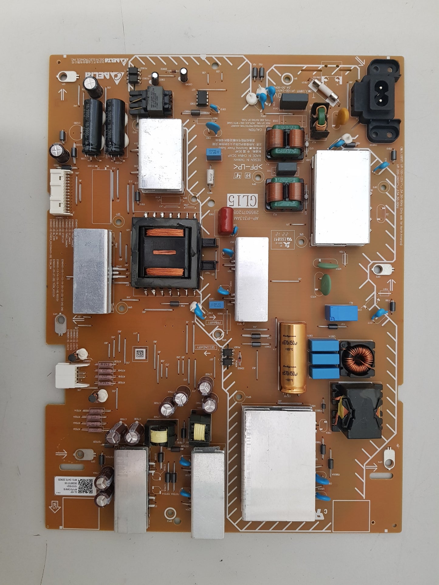 SONY 65X80K POWER SUPPLY BOARD GL15 101015021 2955071205 AP-P313AM