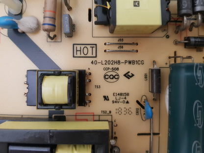 TCL 65C6US POWER SUPPLY BOARD 08-L242W18-PW210AA 40-L202H8-PWB1CG