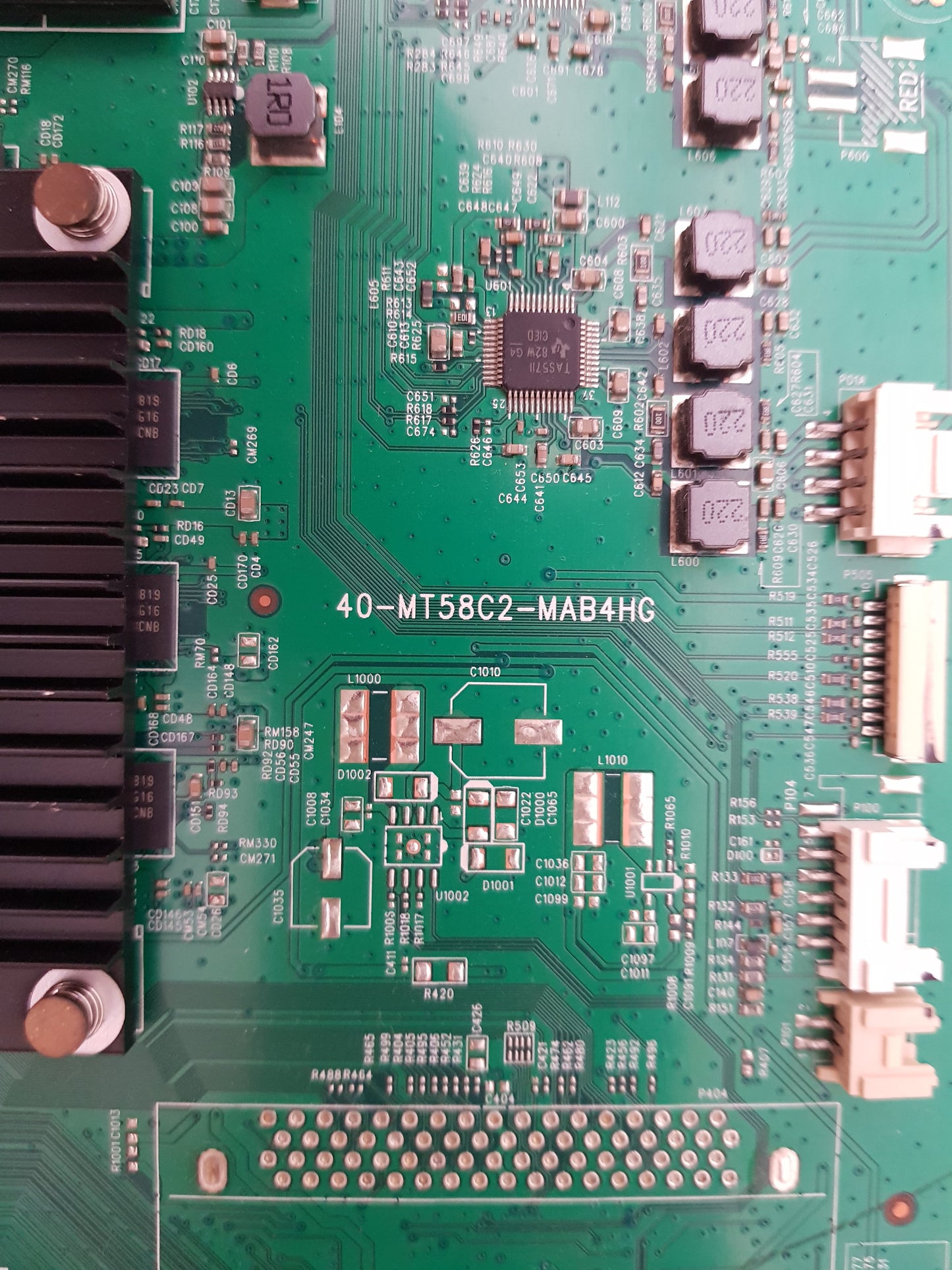 TCL 65C6US MAIN BOARD 40-MT58C2-MAB4HG MT58CX V8-T658T01-LF1V397