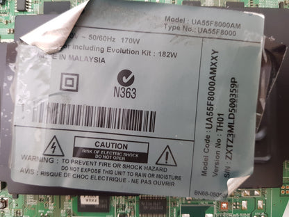SAMSUNG UA55F8000 AMXXY (VER TH01) MAIN BOARD BN94-06217B
