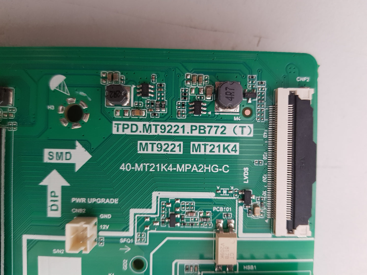 TCL 40S615-AU MAIN BOARD TPD.MT9221.PB772 (T) 40-MT21K4-MPA2HG-C