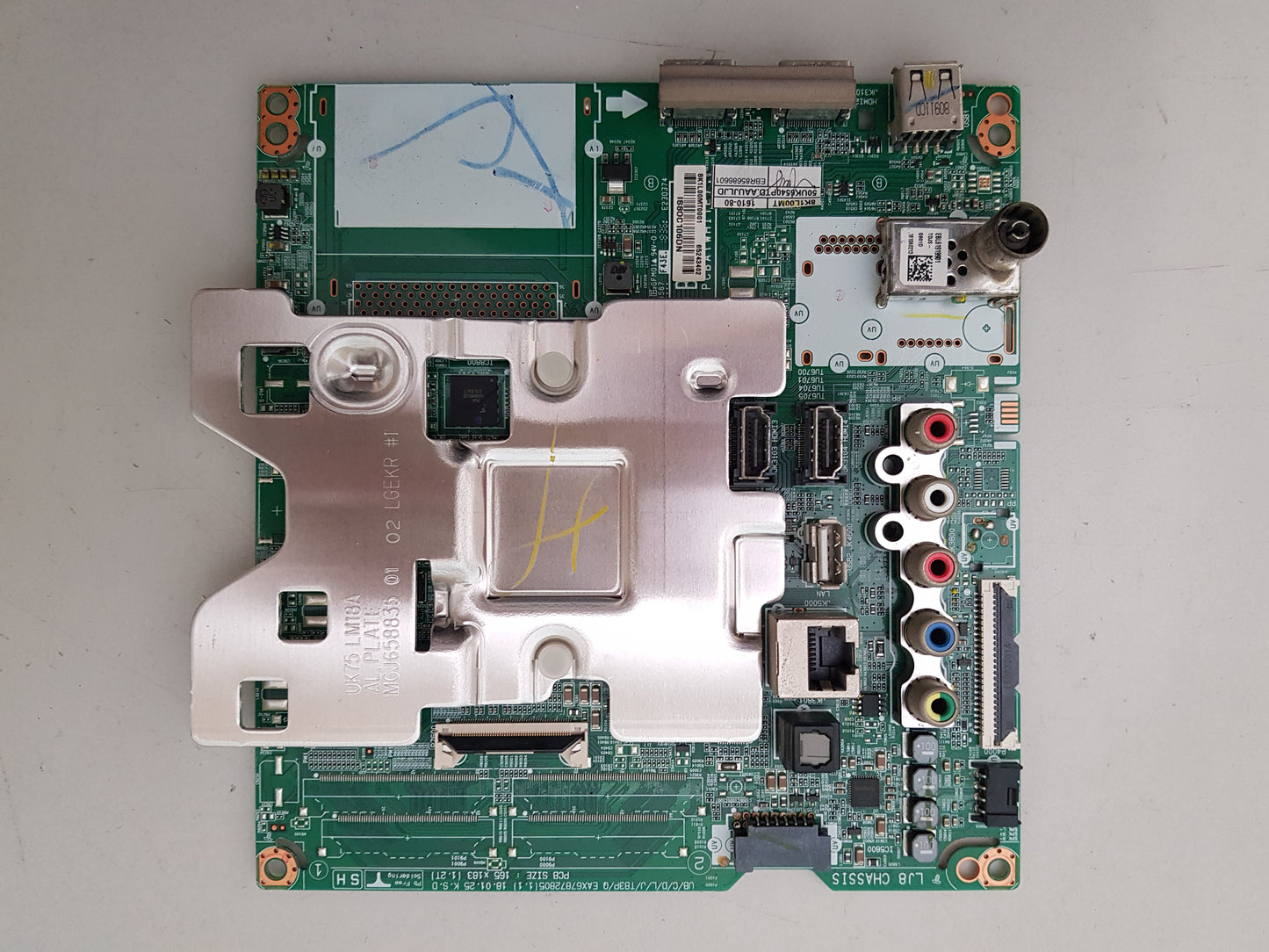LG 50UK6540PTD .AAUJLJD MAIN BOARD 65243402 EBR85686601 EAX67872805 1.1