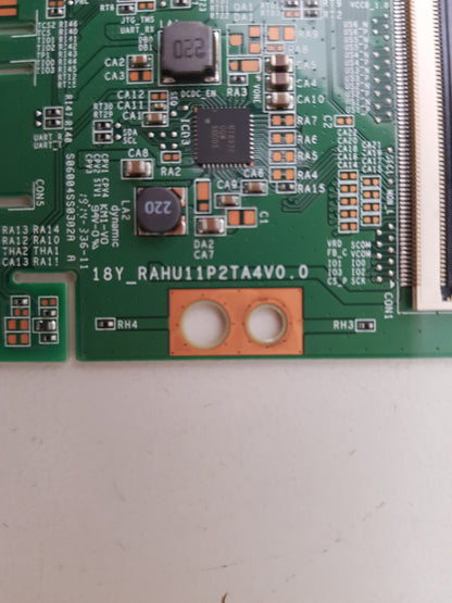 TCL 65P8M T-CON BOARD 18Y_RAHU11P2TA4V0.0