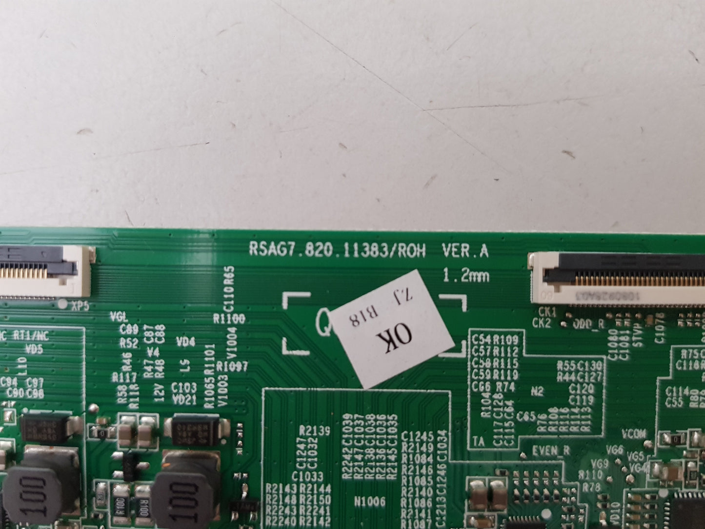 HISENSE 65A7G T-CON BOARD RSAG7.820.11383 303156
