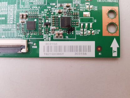 HISENSE 65A7G T-CON BOARD RSAG7.820.11383 303156