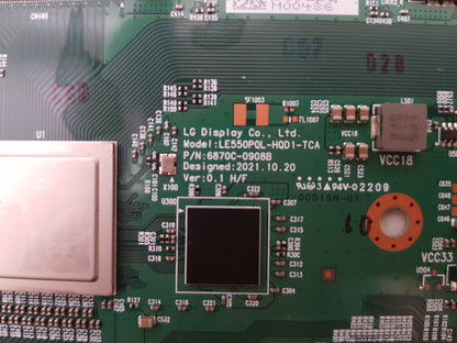 LG OLED 55C2PSC T-CON BOARD 6870C-0908B 6871L-6872B