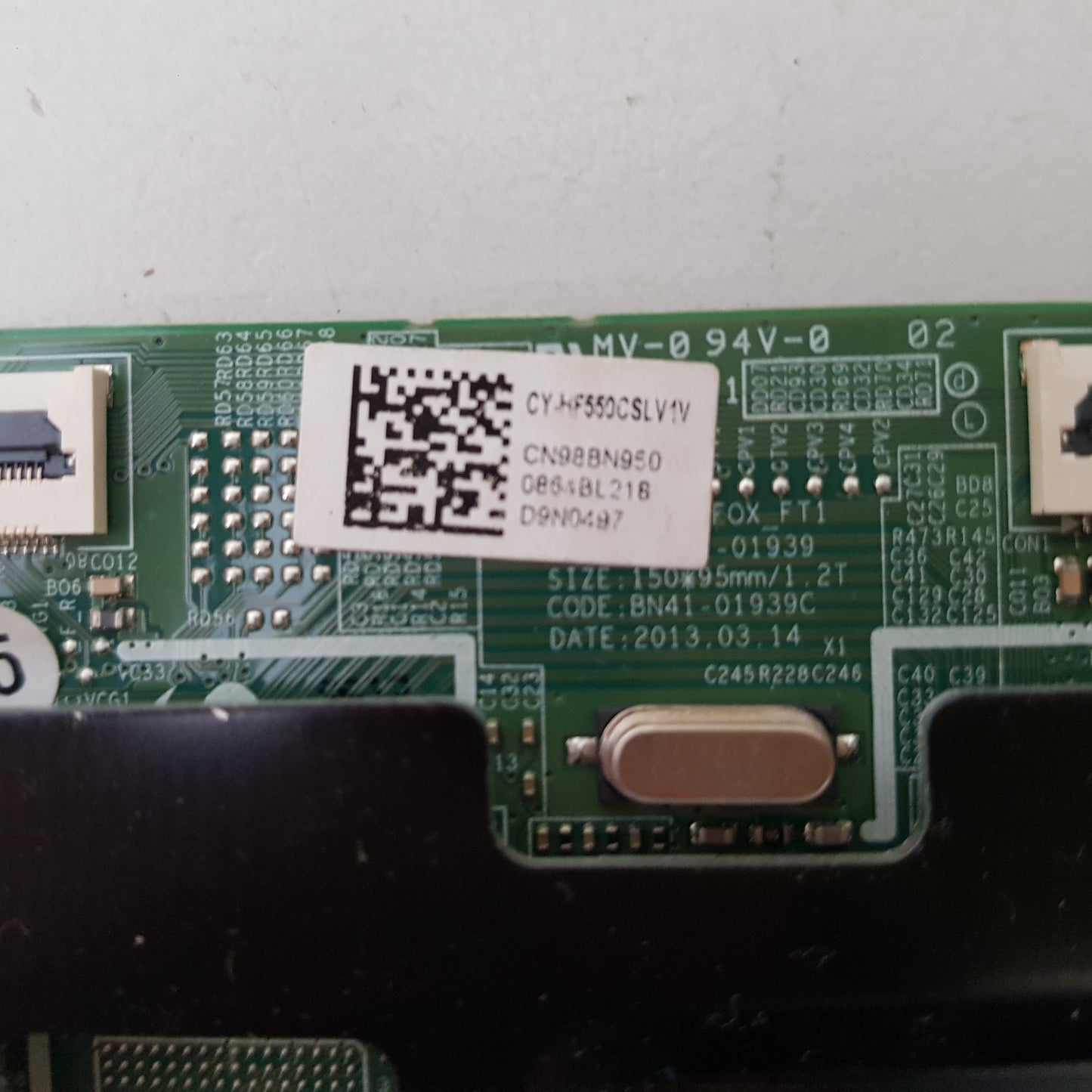 SAMSUNG UA55F6400 AMXXY (VER TU02) T-CON BOARD BN95-00864B