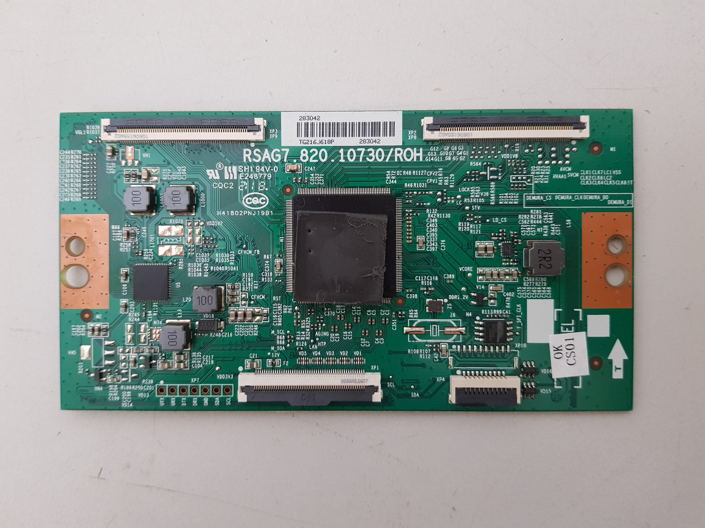 HISENSE 75U7G T-CON BOARD RSAG7.820.10730 283042