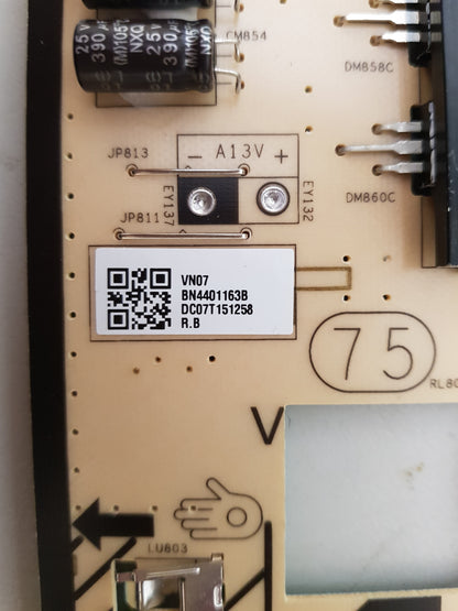 SAMSUNG QA65QN90BAW POWER SUPPLY BOARD BN44-01163B L65SA9NA_BDY