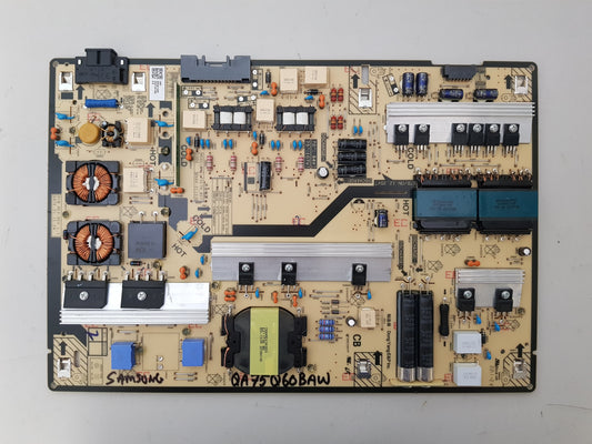 SAMSUNG QA75Q60BAW QA75Q60CAW POWER SUPPLY BOARD BN44-01103B L75E7N_BDY