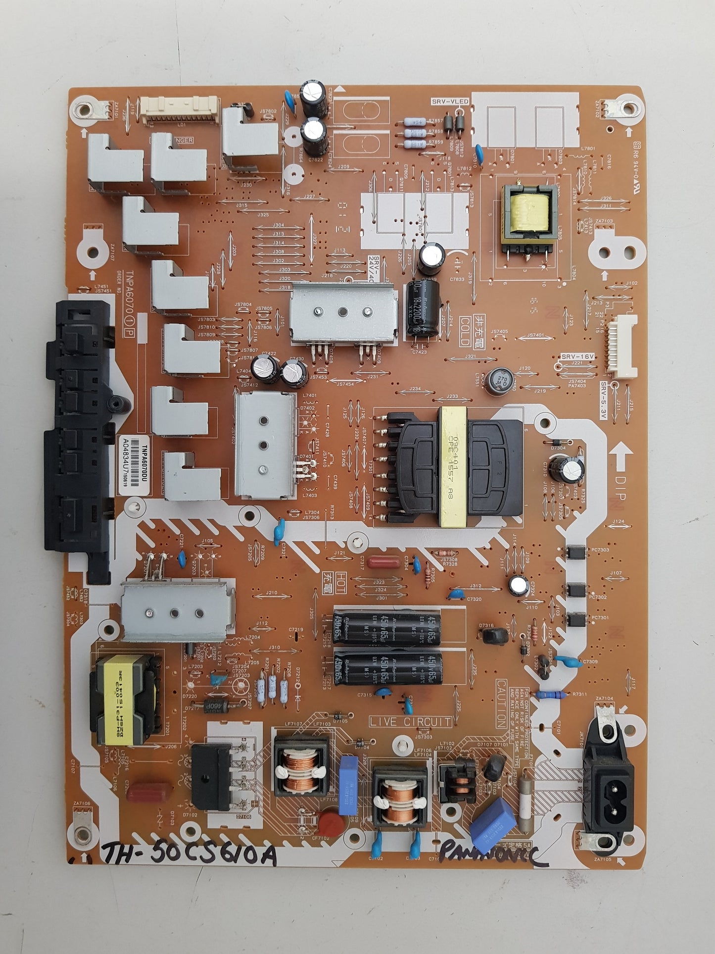 PANASONIC TH- 50CS610A POWER SUPPLY BOARD TNPA6070(1)[P]