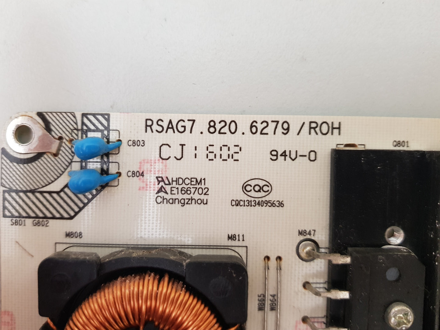 HISENSE 75K7000UWD POWER SUPPLY BOARD HLP-6585WM RSAG7.820.6279 190648
