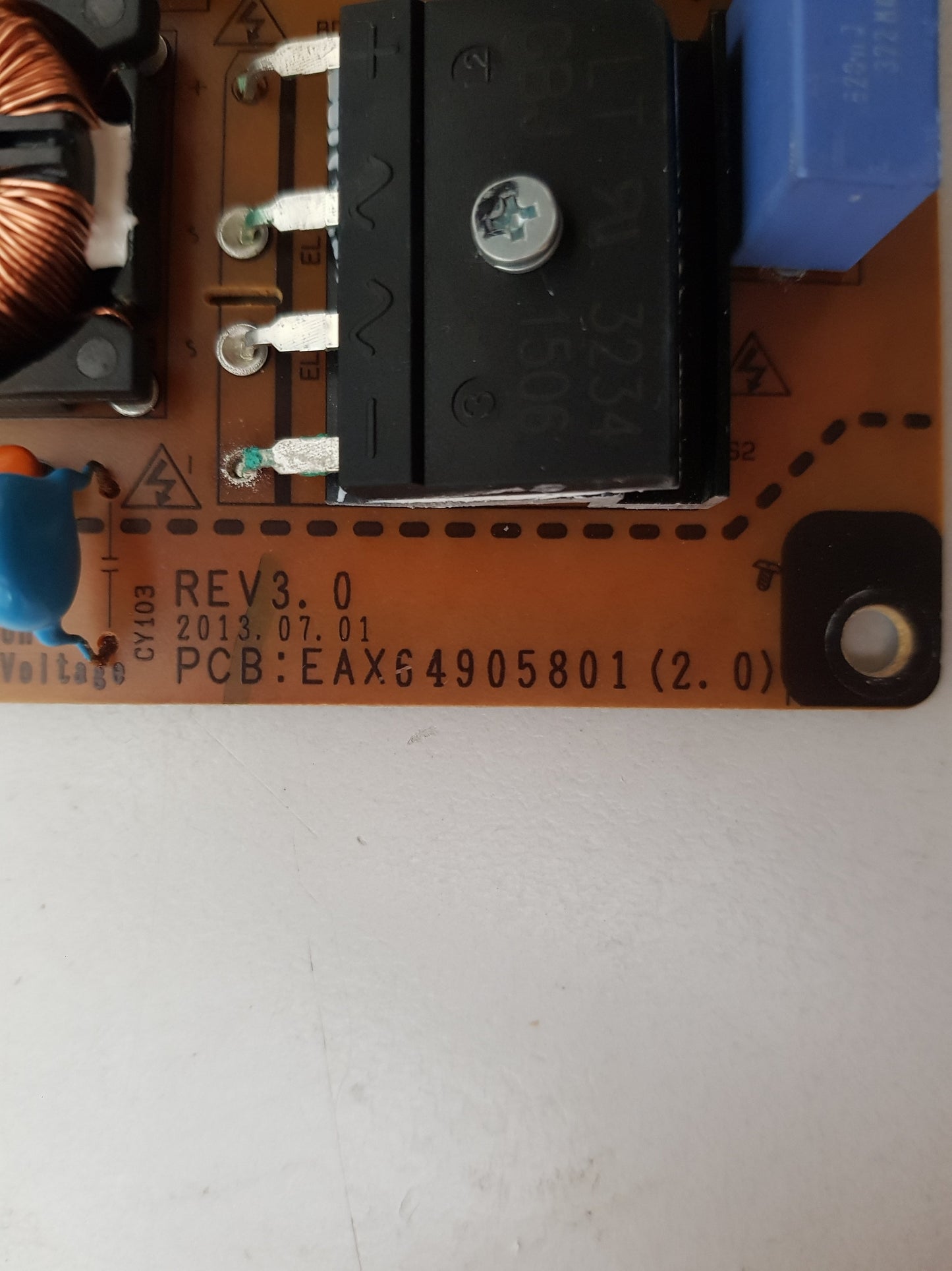 LG 55LA7400 55LA6910 POWER SUPPLY BOARD EAY62811001 EAX64905801 LGP55-13LPB