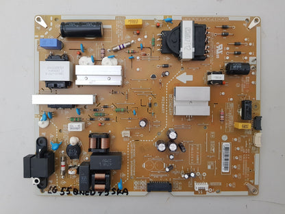 LG 55QNED75SRA POWER SUPPLY BOARD EAX69508302 1.1 EAY65895412 LGP55-21UL6