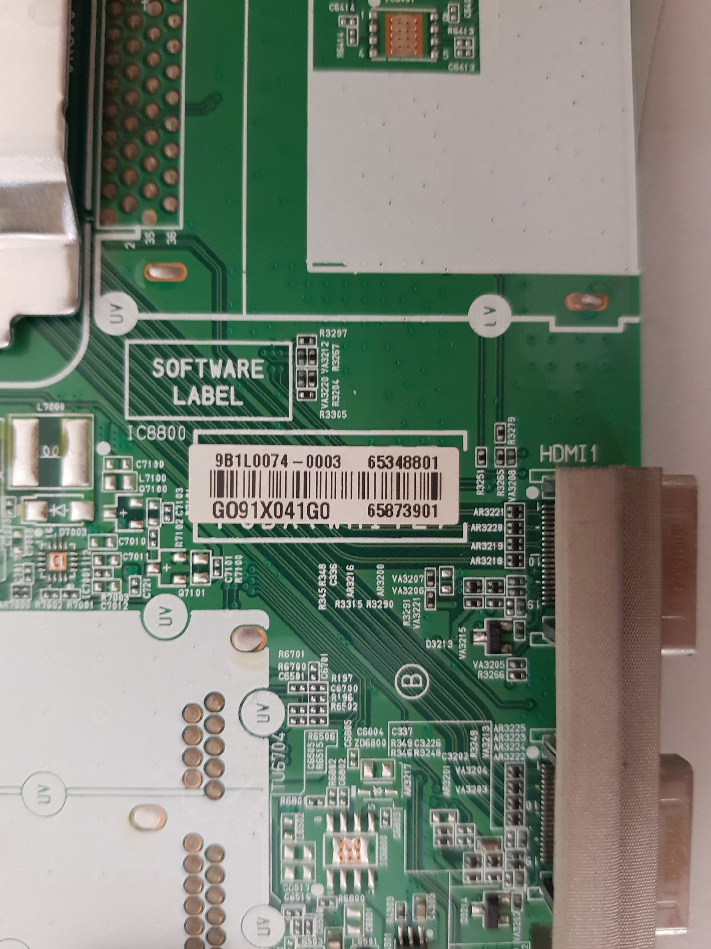 LG 65SM8600 .AAUYLJD MAIN BOARD EAX68382502 1.0 65348801 65873901