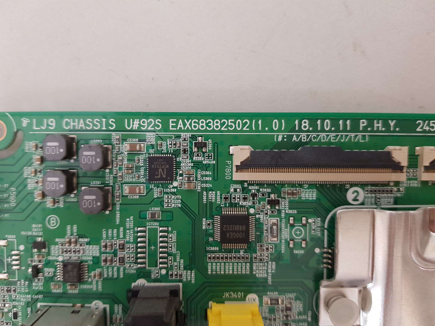 LG 65SM8600 .AAUYLJD MAIN BOARD EAX68382502 1.0 65348801 65873901
