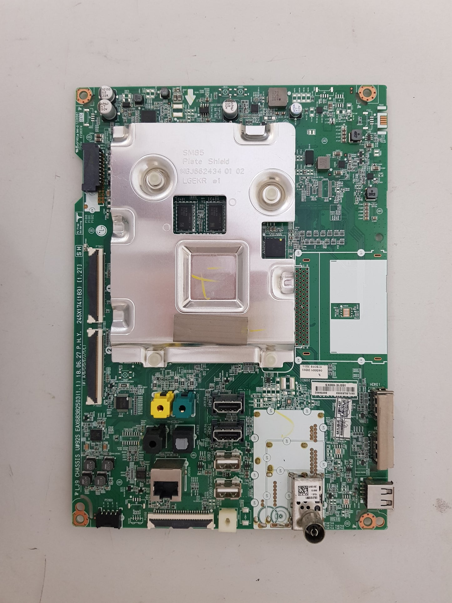 LG 55SM8600 PTA.AAUYLJD MAIN BOARD EBR87980301 66056602 EAX68382503 1.1