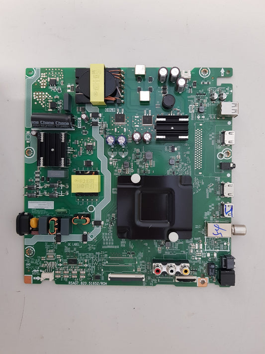HISENSE 55Q6QAU MAIN BOARD RSAG7.820.51652 55Q60QAVT 425639