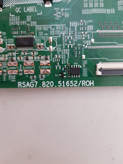 HISENSE 55Q6QAU MAIN BOARD RSAG7.820.51652 55Q60QAVT 425639