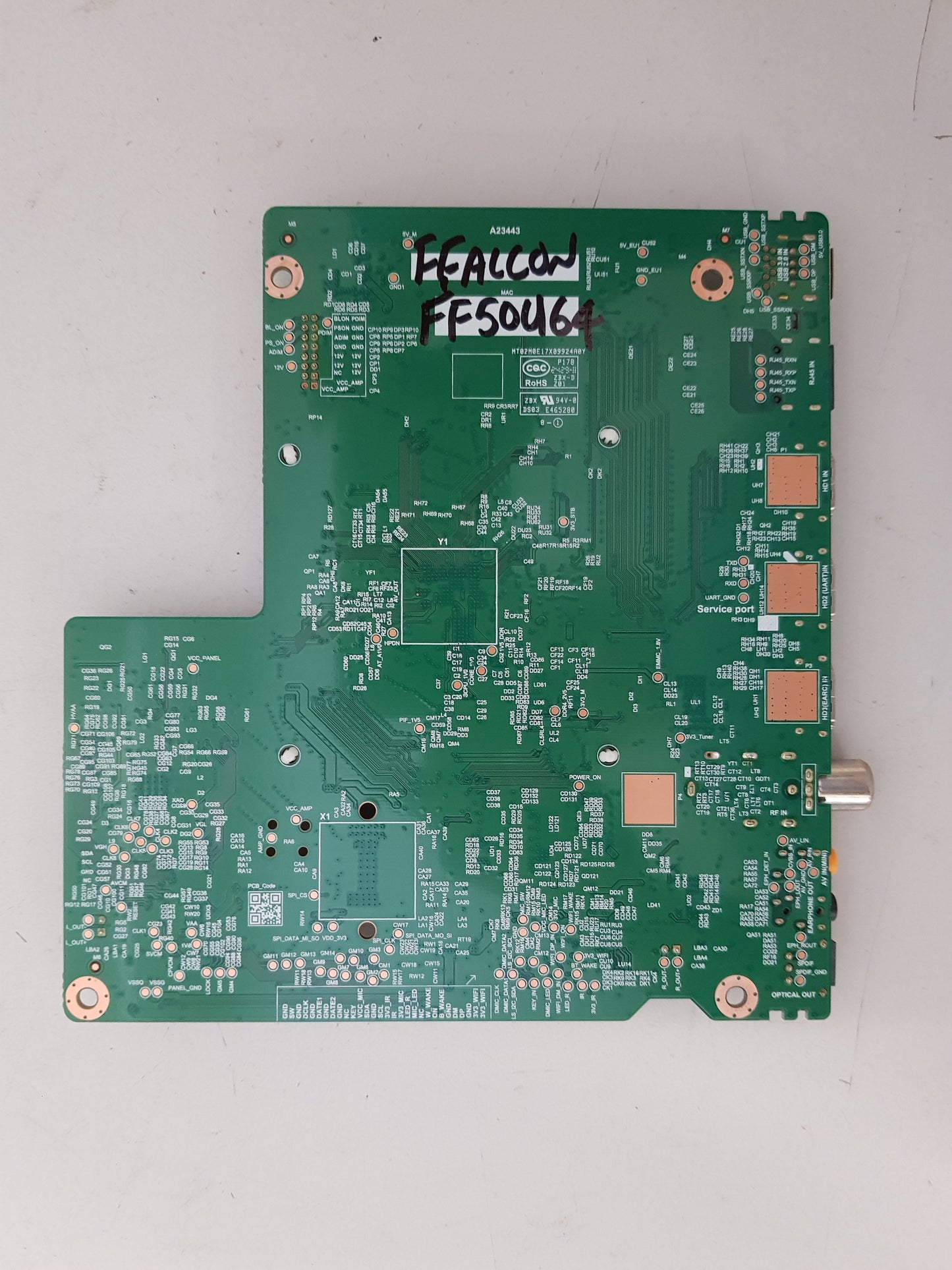 FFALCON FF50U64 MAIN BOARD 40-R51MPO-MAA2HG RT2851A GLZ22465I