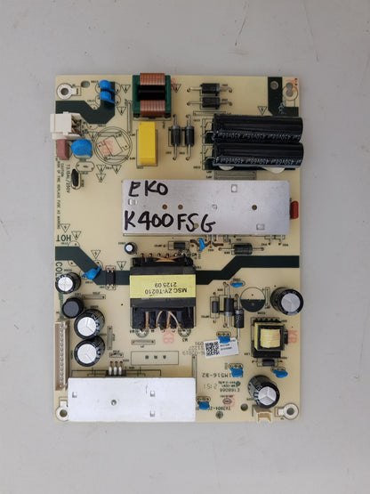 EKO K400FSG POWER SUPPLY BOARD TV3904-ZC02-01