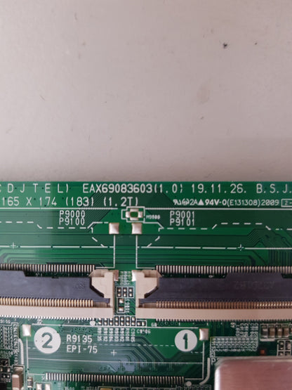 LG 65NANO80TNA .AAUFLH MAIN BOARD 66180701 66534101 EAX69083603 1.0