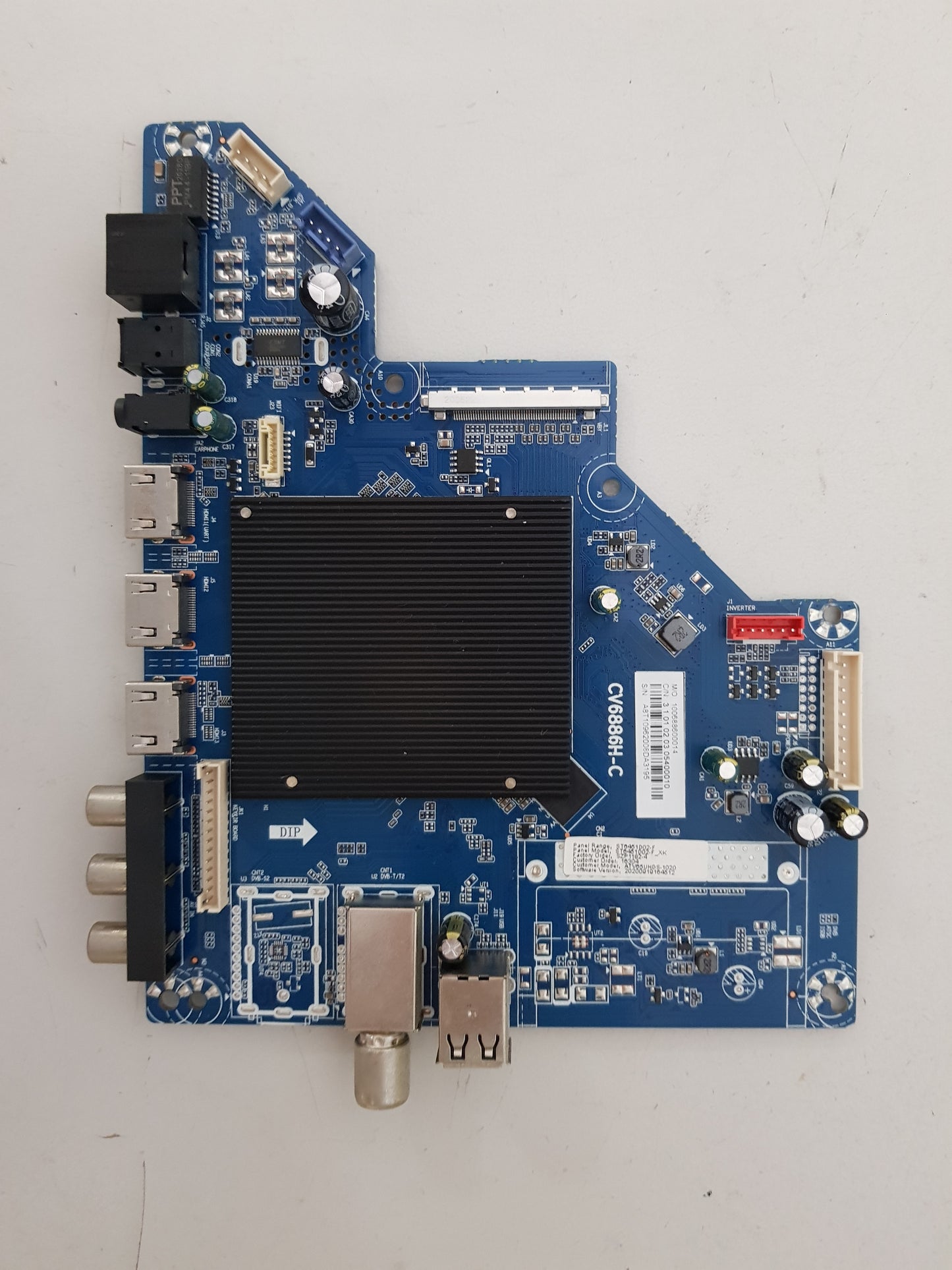 BAUHN ATV65UHDS-1020 MAIN BOARD 100688600014