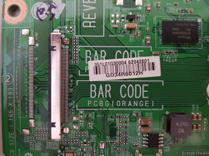 LG 42LA6230 -TB.AAUYLH MAIN BOARD EBT62533716 EAX64872106 1.0 62042601