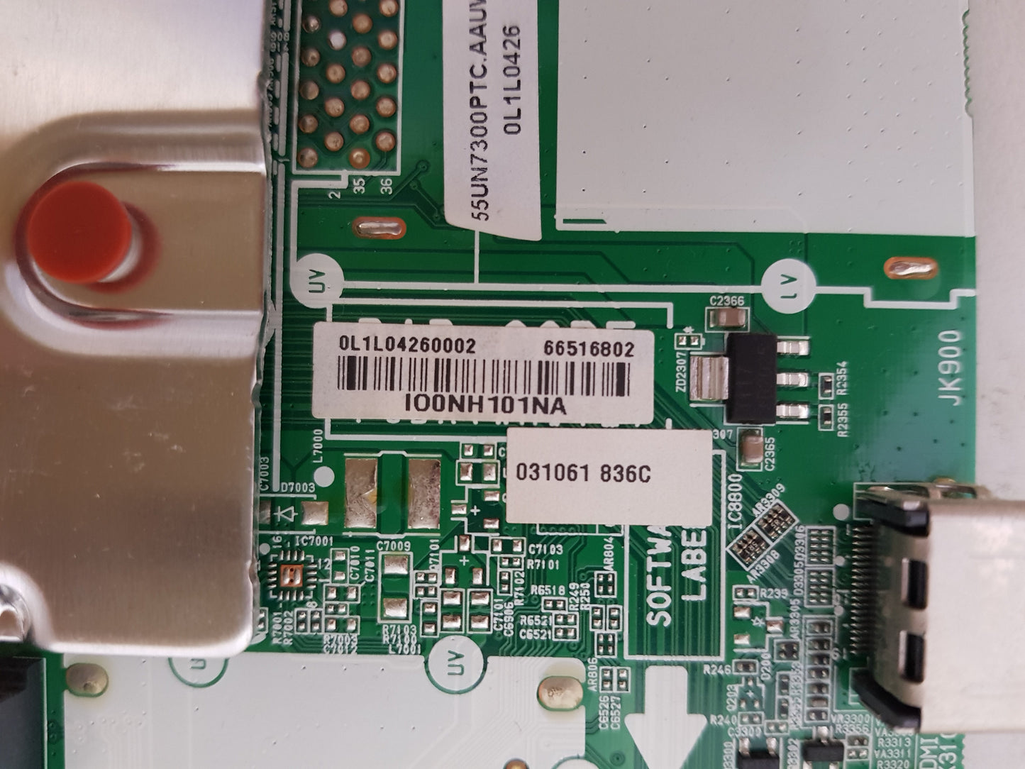 LG 55UN7300PTC .AAUWLJD MAIN BOARD 66516802 EAX69083603 1.0