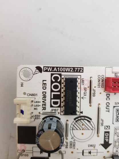 FFALCON FF50U64 POWER SUPPLY BOARD PW.A100W2.772 P24050338