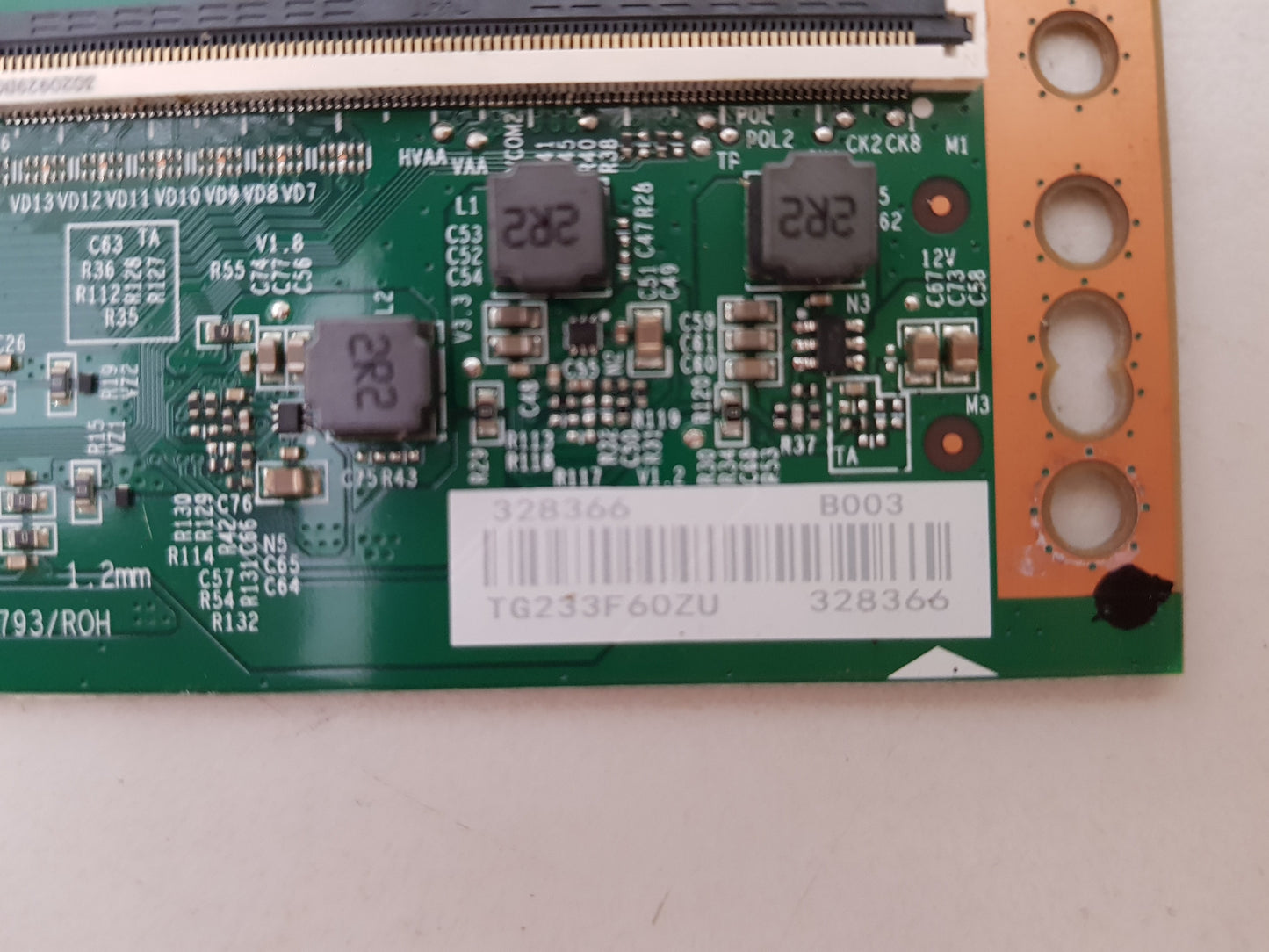 HISENSE 58A6KAU T-CON BOARD RSAG7.820.12793 328366