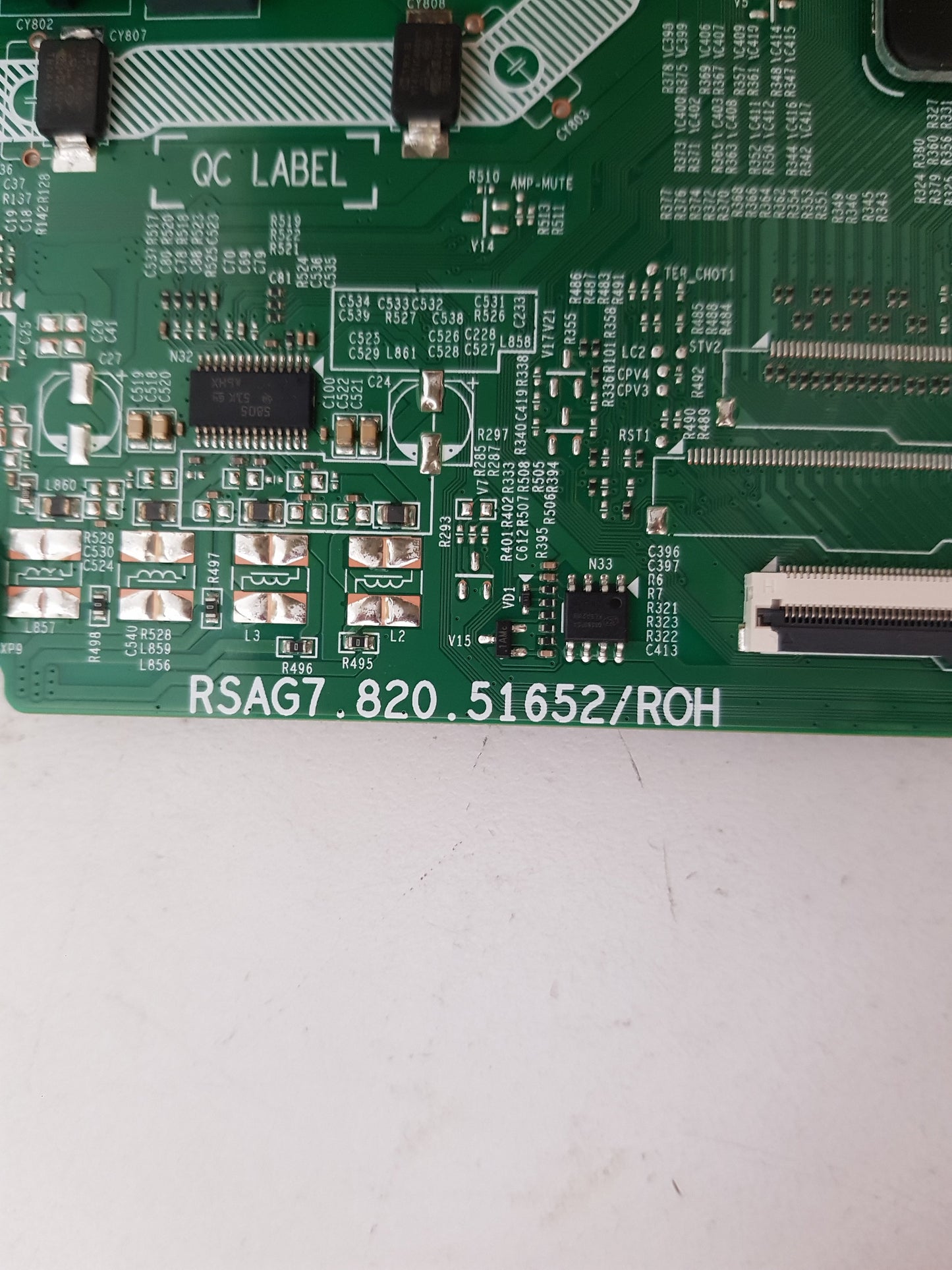 HISENSE 43Q6QAU MAIN BOARD RSAG7.820.51652 43Q60QAVT 423913