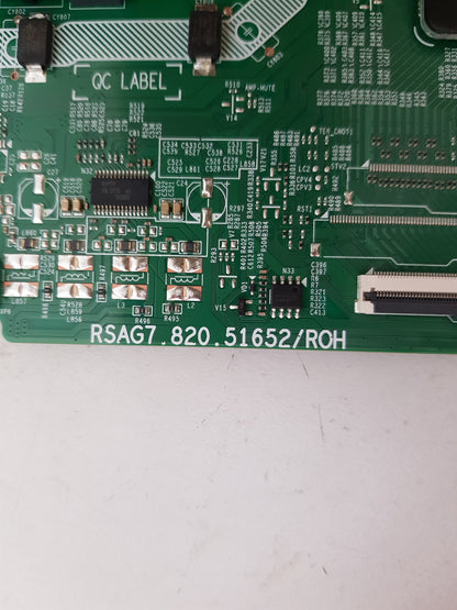 HISENSE 43Q6QAU MAIN BOARD RSAG7.820.51652 43Q60QAVT 423913