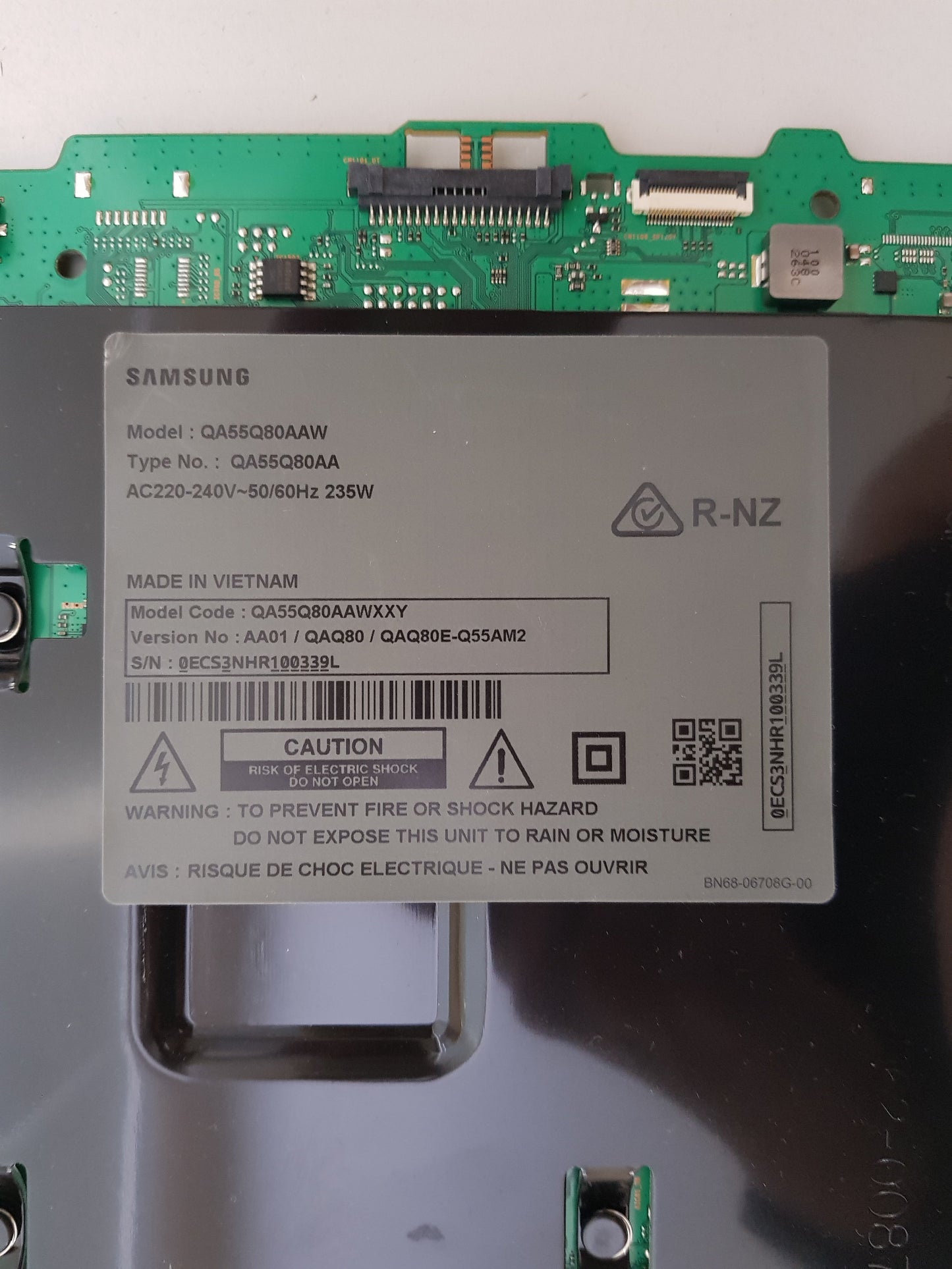 SAMSUNG QA55Q8AA WXXY (VER AA01) MAIN BOARD BN94-16876U