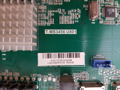 JVC LT-55N785A MAIN BOARD T.MS3458.U801 LSC550FN18