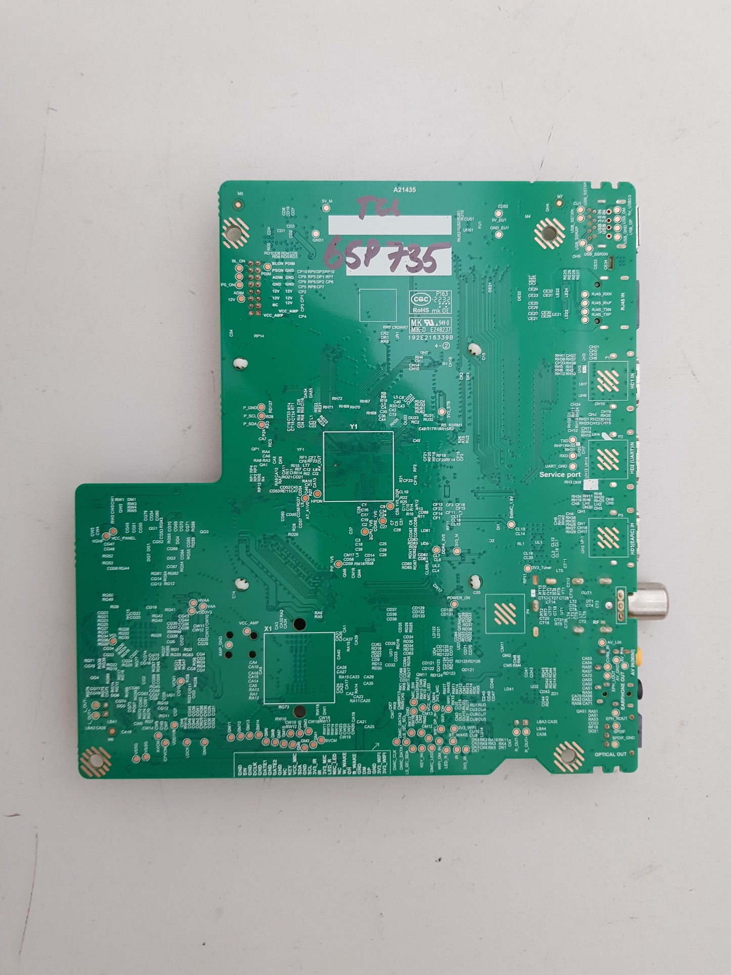TCL 65P735 MAIN BOARD TD.RT2851MT.775 (T) 40-R51MP5-MAA2HG-C