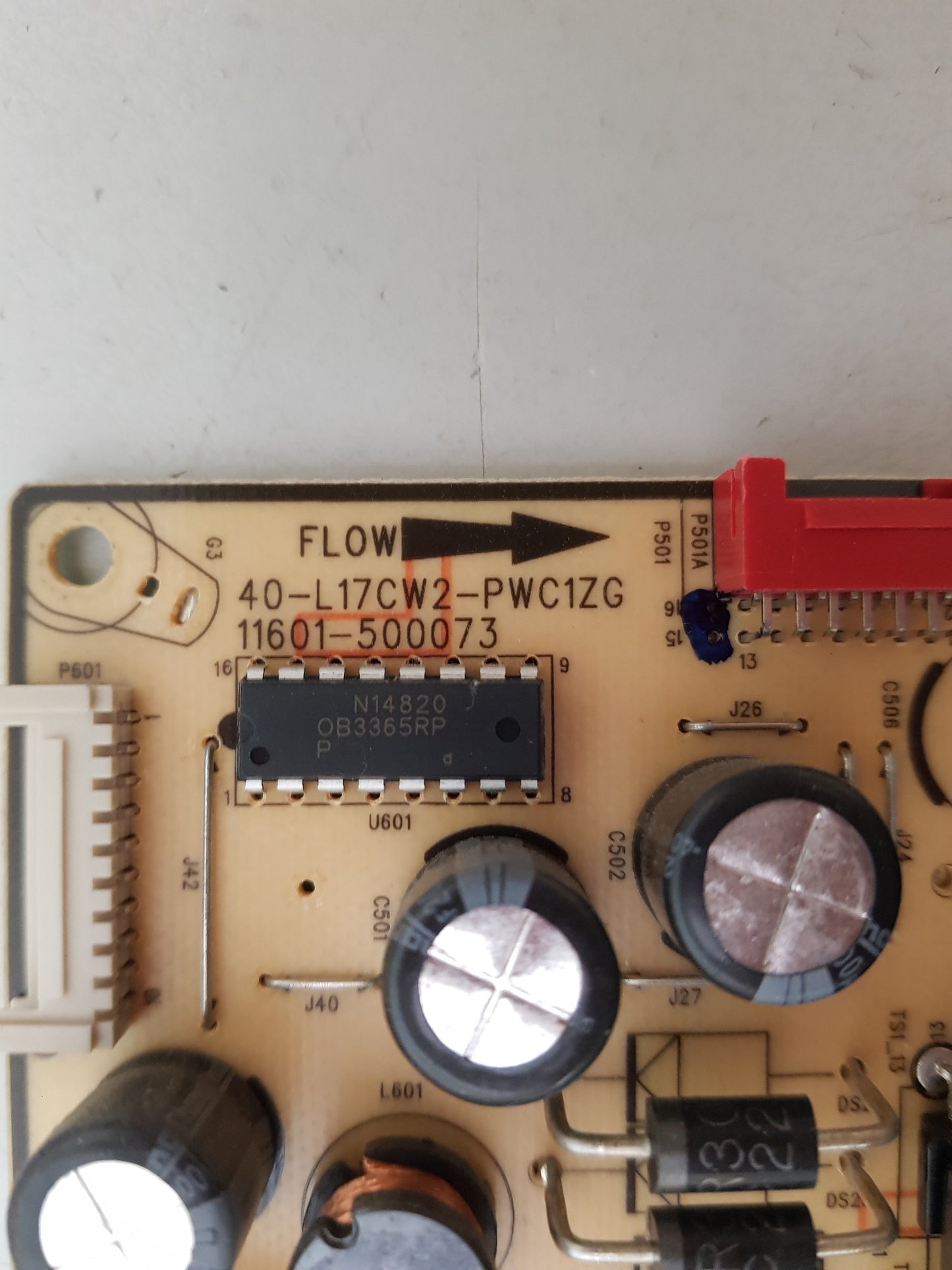 TCL 65P735 POWER SUPPLY BOARD 40-L17CW2-PWC1ZG 11601-50073