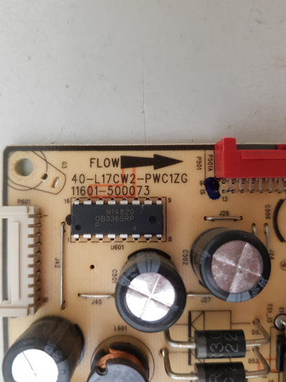 TCL 65P735 POWER SUPPLY BOARD 40-L17CW2-PWC1ZG 11601-50073